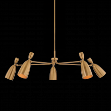  F4050-PBR - Spade Chandelier