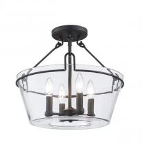 Lighting by CARTWRIGHT 1006376532 - Lennon Semi-Flush Mount