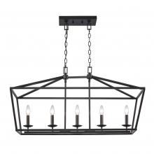 Lighting by CARTWRIGHT 10263 BK - Fontana Chandelier