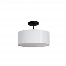 Lighting by CARTWRIGHT D624BK-15WH - Collins Pendant