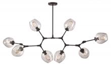 Lighting by CARTWRIGHT PND-2093 BK - Calder Chandelier