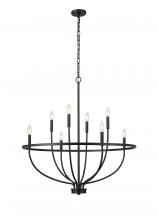 Lighting by CARTWRIGHT TRC355834BK - Scarlett Chandelier