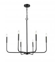 Lighting by CARTWRIGHT TRC4706BK - Ellsworth Chandelier