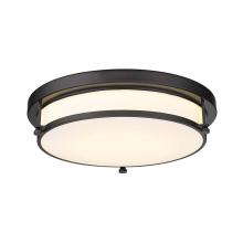 Lighting by CARTWRIGHT TRF4015BK - Stevie Flush Mount