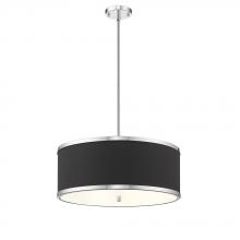 Lighting by CARTWRIGHT TRP10620BKCH - Adler Pendant