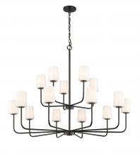 Lighting by CARTWRIGHT TRC4915BK - Georgia Chandelier