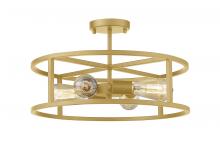 Lighting by CARTWRIGHT TRS1318PG - Ringo Semi-Flush Mount