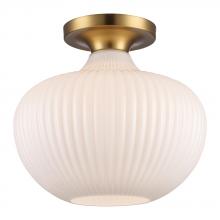 Lighting by CARTWRIGHT 16180 AG - Gatsby Semi-Flush Mount