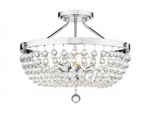 Lighting by CARTWRIGHT TRS8918CH - Novara Semi-Flush Mount