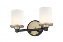 Lighting by CARTWRIGHT TRV482BKBNGPL - Sophia Vanity