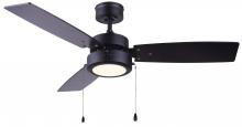 Canarm CF42WAL3BK - WALLIS 42 inch Ceiling Fan