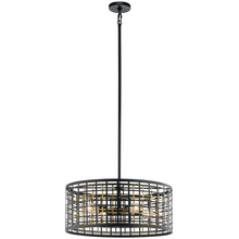  44076BK - Chandelier/Pendant 4Lt