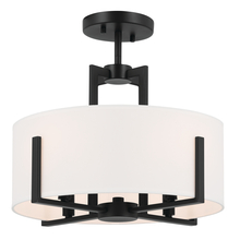  52591BK - Pendant/Semi Flush 4Lt