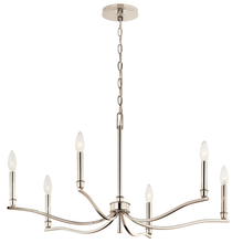  52695PN - Chandelier 6Lt