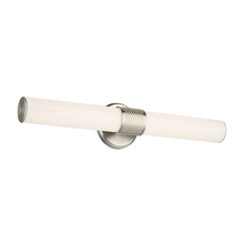  55192NILED - Sashi 24.25" Bath Bar Medium LED with White Glass in Brushed Nickel