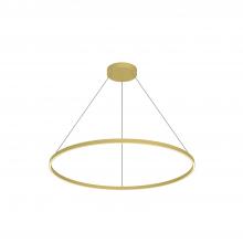  PD87148-BG - Cerchio 48-in Brushed Gold LED Pendant