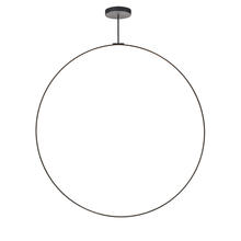  PD82572-BK - Cirque 72-in Black LED Pendant