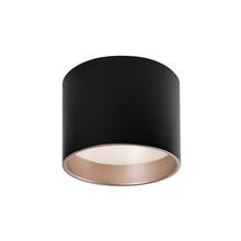  FM11410-BK - Mousinni 10-in Black LED Flush Mount