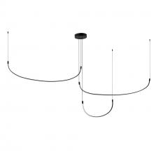 Kuzco MP89370-BK-UNV - Talis 70-in Black LED Multi Pendant