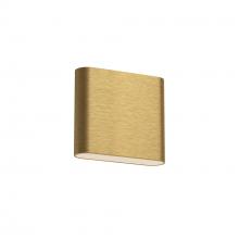 Kuzco AT68006-BG-UNV - Slate 6-in Brushed Gold LED Wall Sconce