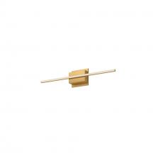  WS18224-BG - Vega Minor 24-in Brushed Gold LED Wall Sconce