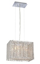  1291D14C-CL/SS - Moda 2 light Chrome Chandelier