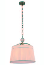  1485D18VN - Cara Collection Chandelier D:18 H:20 Lt:1 Vintage Nickel Finish