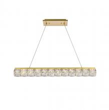  3501D36G - Valetta 36 Inch LED Linear Pendant in Gold