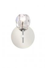  3505W6C - Eren 1 Light Chrome Wall Sconce