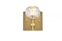  3509W6G - Graham 1 Light Wall Sconce in Gold