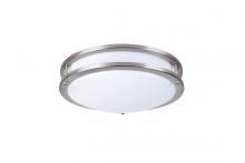  CF3202 - LED Double Ring Ceiling Flush, 5000k, 120 Degree, CRI80, Es, UL, 15W, 120w Equivalent, 50000hrs