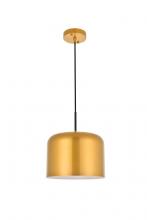  LD4071D11SG - Etude 1 light satin gold Pendant