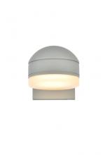  LDOD4015S - Raine Integrated LED wall sconce in silver