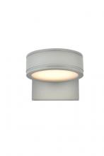  LDOD4018S - Raine Integrated LED wall sconce in silver