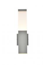  LDOD4021S - Raine Integrated LED wall sconce in silver