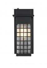  OD360W12BK - Palmer 7 inch Outdoor Pendant in Black