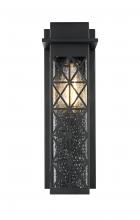  OD361W16BK - Wildey 7 inch Outdoor Pendant in Black