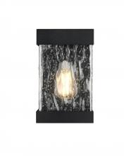  OD371W10BK - Thompson 7 inch Outdoor Pendant in Black