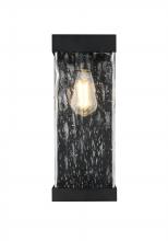  OD371W16BK - Thompson 7 inch Outdoor Pendant in Black