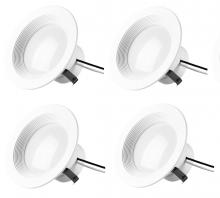  R41230RF1-4PK - 4 Inch Retrofit, 3000k, 100 Degree, Cri90, Es, Ul, 12W, 65w Equivalent, 50000hrs