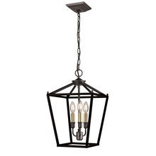  DVP30147MF+GR - Lundy's Lane 3 Light Pendant