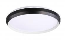  DVP42138MW+MB-5CCT - Labrador 15.25" LED Flush Mount