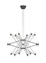 Visual Comfort SLCH24827BZ - Lassell Three Tier X-Large Chandelier