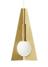 Visual Comfort 700MPOBLPNB-LED930 - Mini Orbel Pyramid Pendant