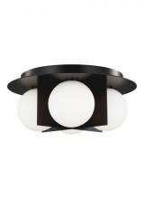 Visual Comfort 700FMOBLB - Orbel Flush Mount