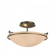 Hubbardton Forge - Canada 124302-SKT-84-SS0047 - Plain Small Semi-Flush