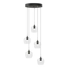 Hubbardton Forge - Canada 131123-SKT-STND-07-ZM0709 - Ume 5-Light Pendant