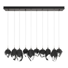 Hubbardton Forge - Canada 131145-SKT-LONG-14-BP0756 - Chrysalis 10-Light Mixed Crystal Pendant