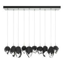 Hubbardton Forge - Canada 131145-SKT-LONG-82-BP0756 - Chrysalis 10-Light Mixed Crystal Pendant