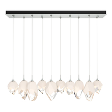 Hubbardton Forge - Canada 131145-SKT-STND-82-WP0756 - Chrysalis 10-Light Mixed Crystal Pendant